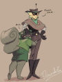 Actually pretty wholesome couple(by Dracozhilla)