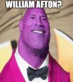 William when he sees female boobas