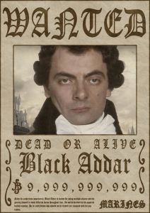 The Khan's wanted poster all across the Omniverse.